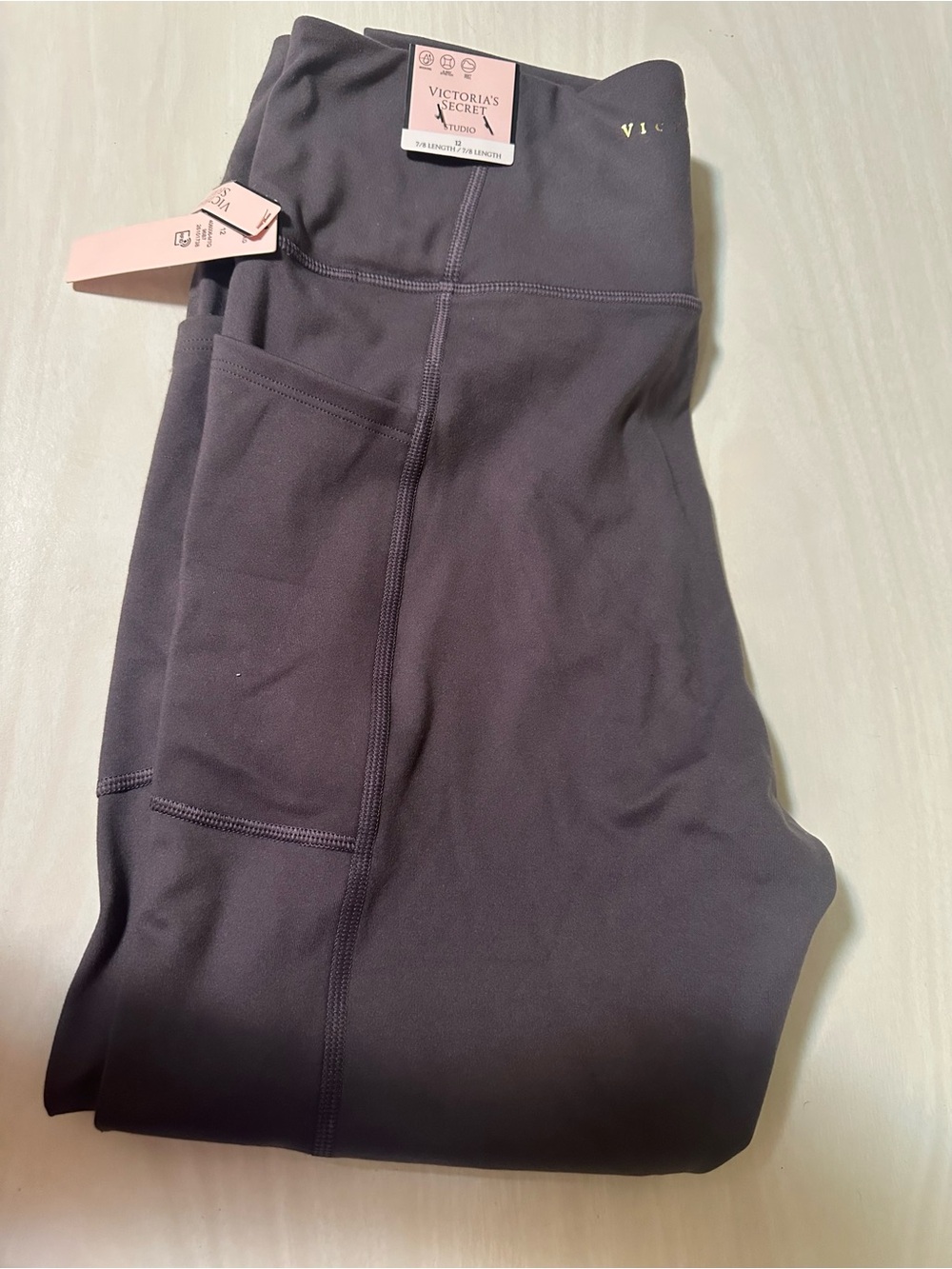 Victoria's Secret Studio 7/8 Leggings - Mauve